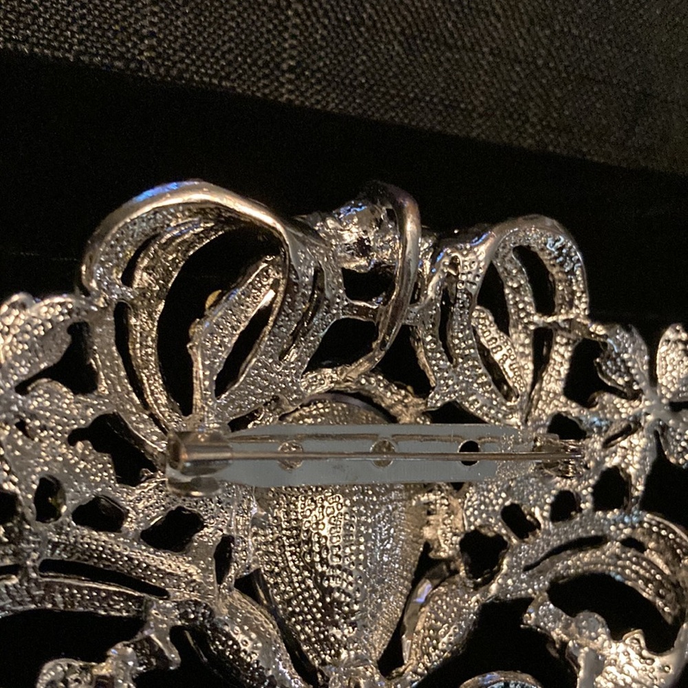 COPY - Rhinestone Brooch - Picture 3 of 4